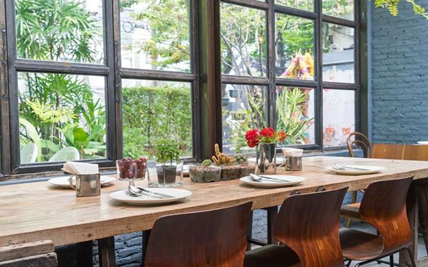 ایده پنجم برای طراحی دکوراسیون فست فود