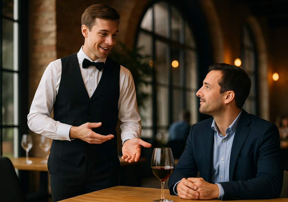 ویژگیهای لازم برای استخدام ویتر و گارسون