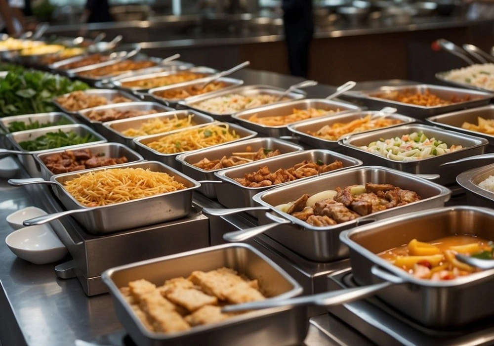 تفاوت منو بوفه با سلف سرویس