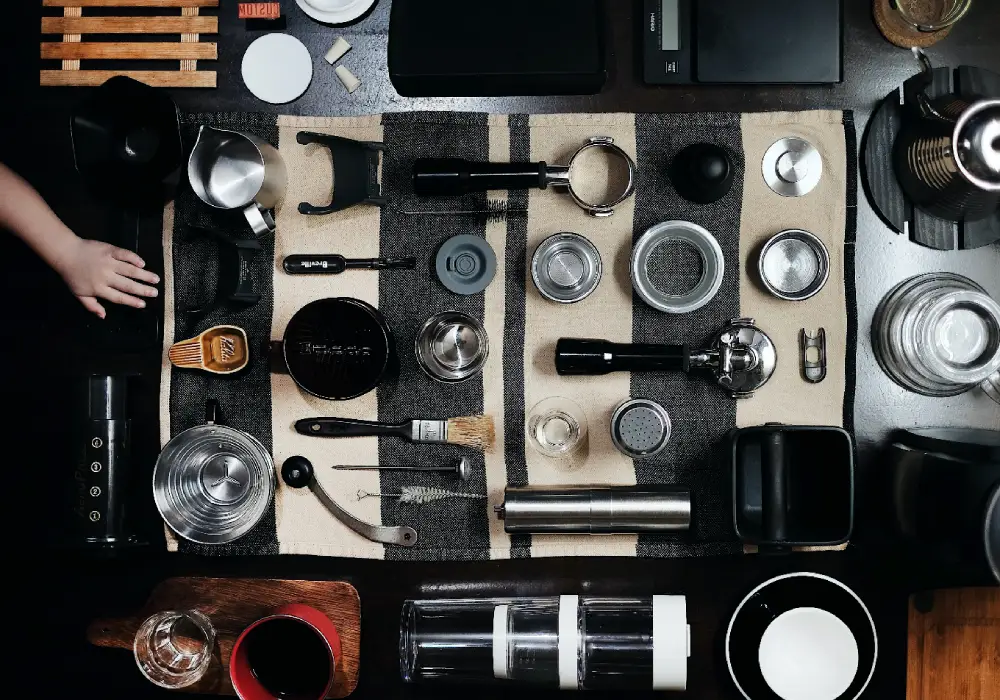 تجهیزات استاندارد برای کافه حرفه‌ای